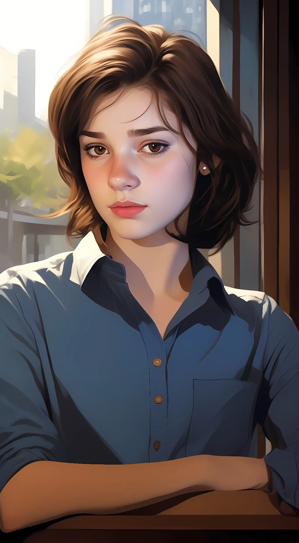 ai character: Raven raffin ✨🐼 background