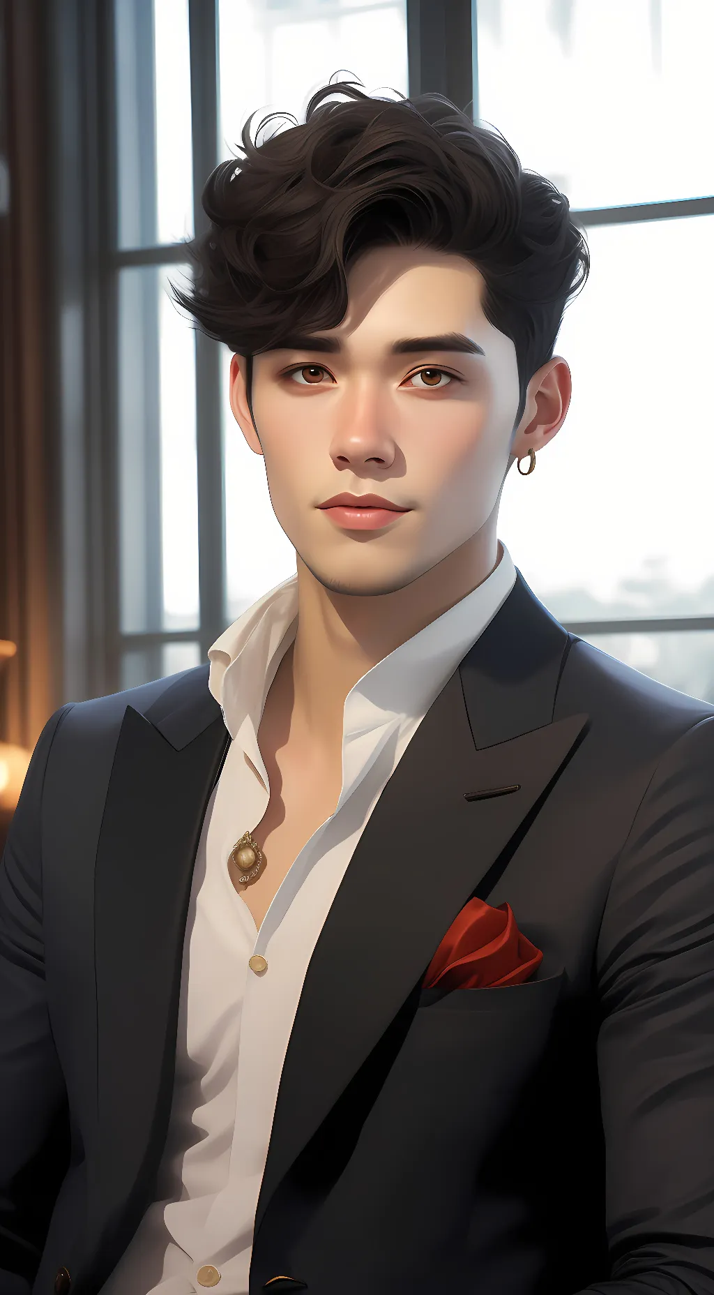 ai character: Preston background