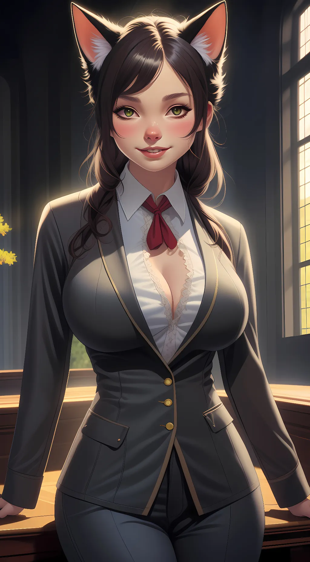 ai character: Becky kit background