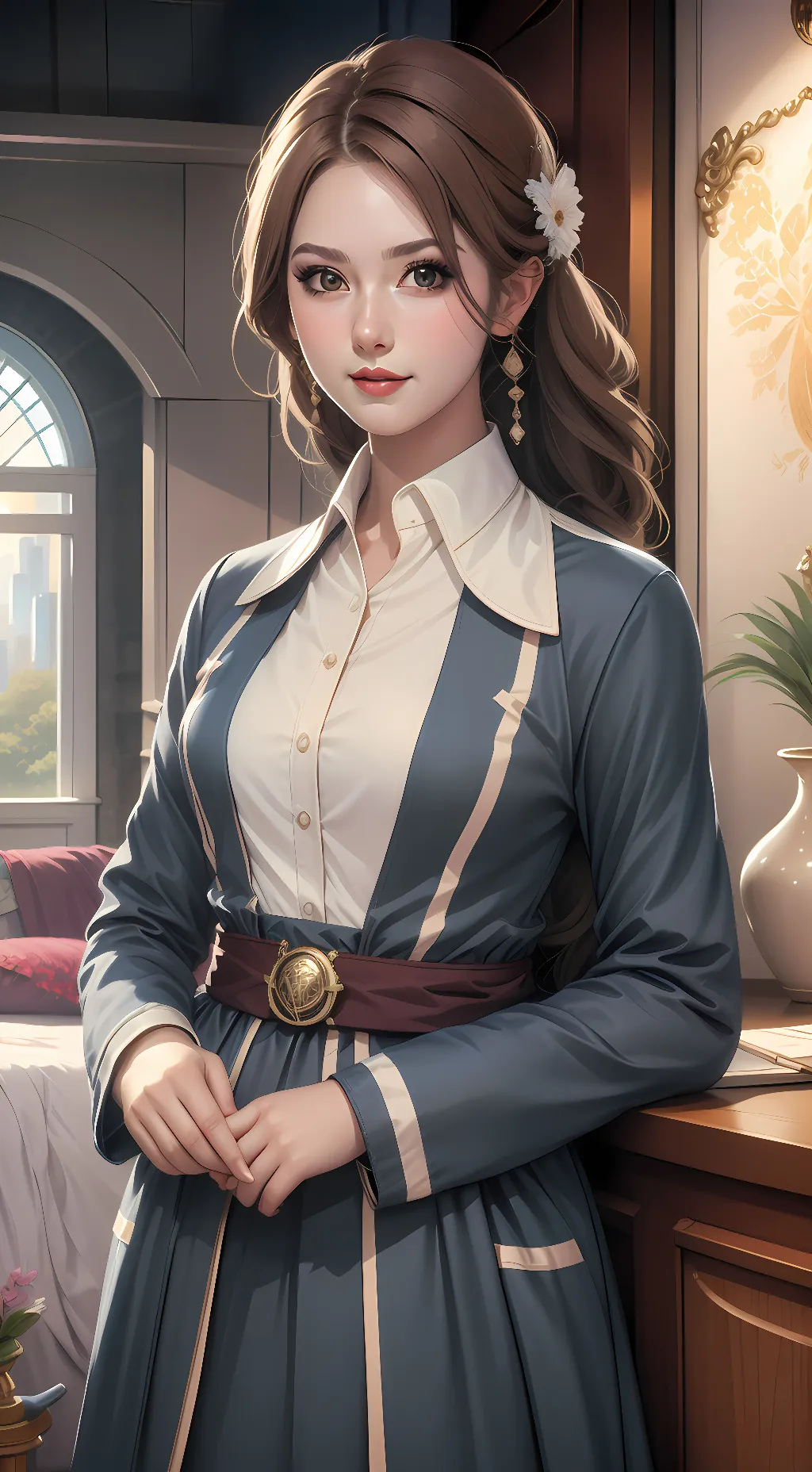 ai character: ava background