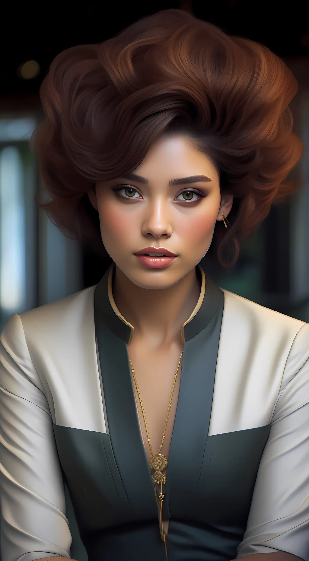 ai character: selana background