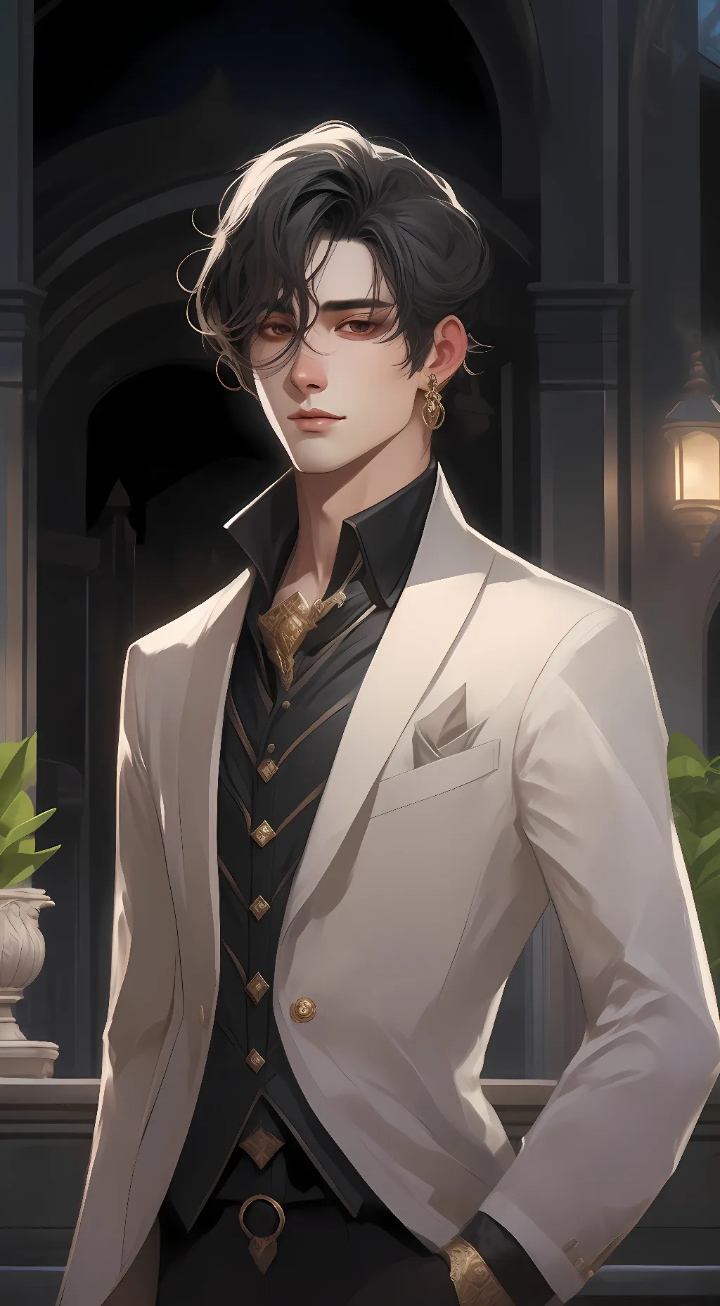 ai character: Luke background