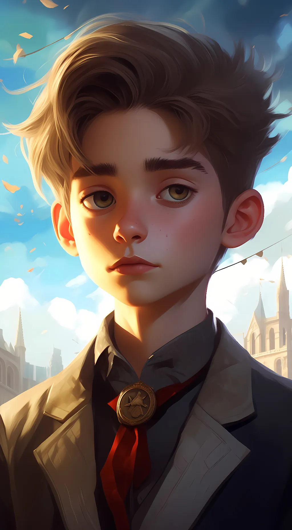 ai character: levi background