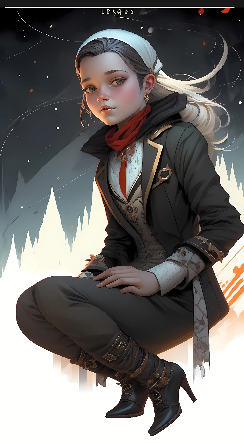 ai character: Summer background