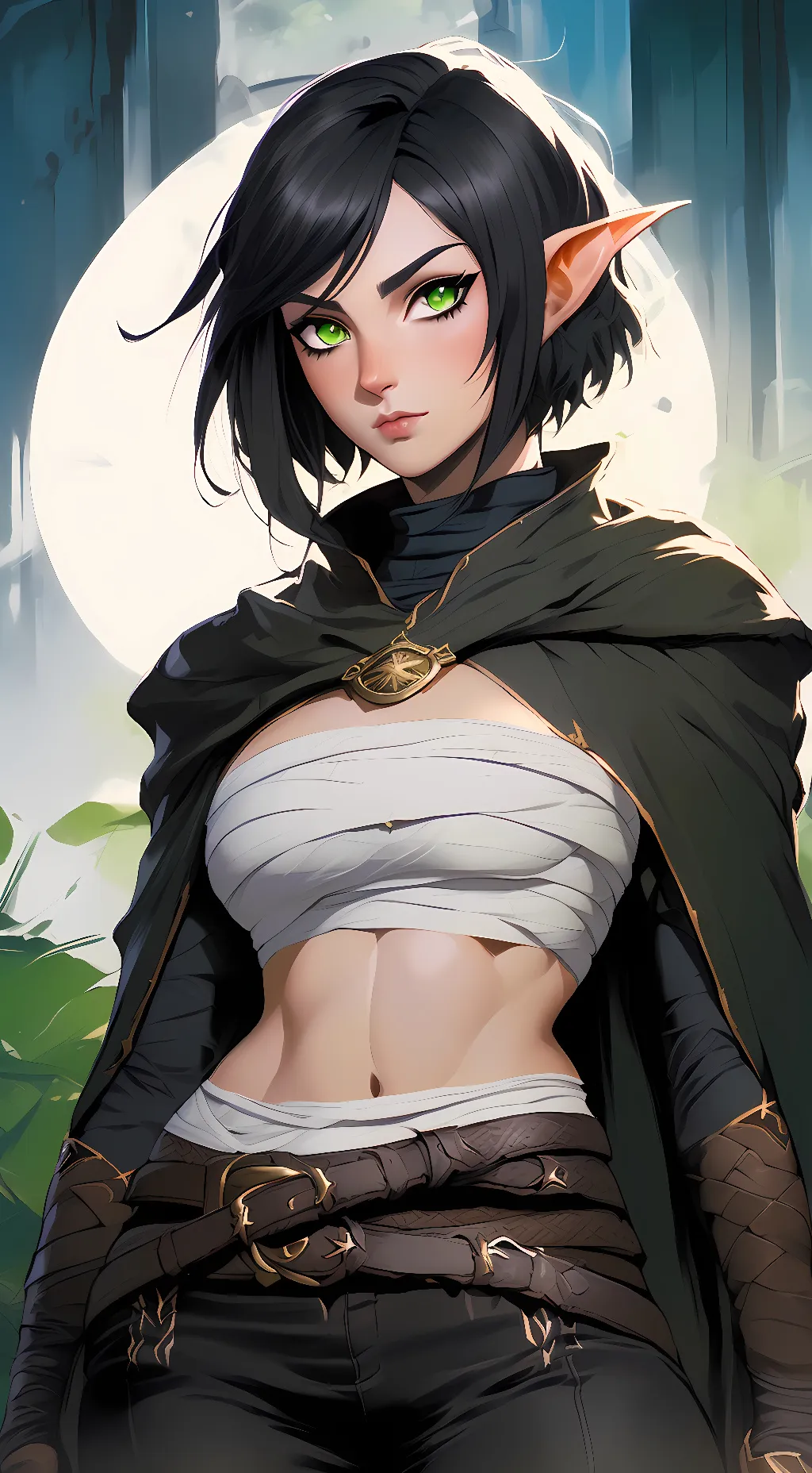 ai character: Enya background