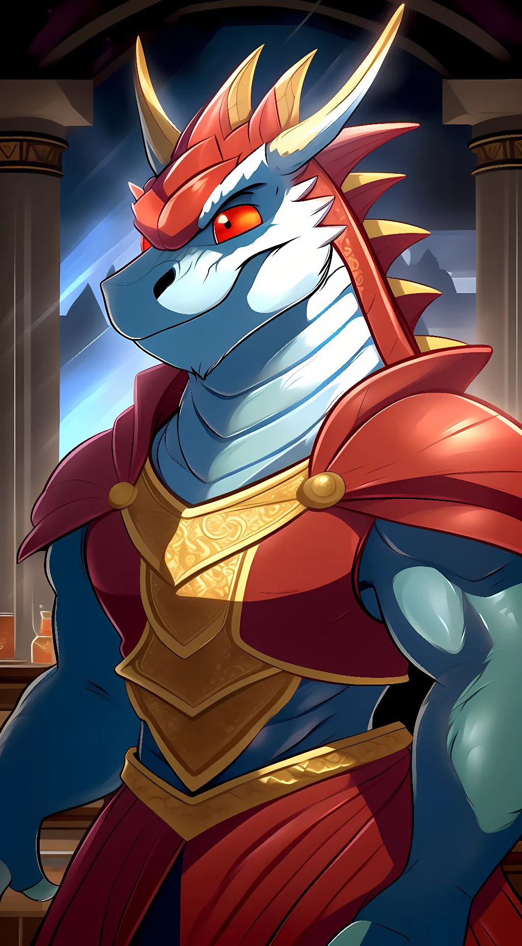 ai character: Cedric background