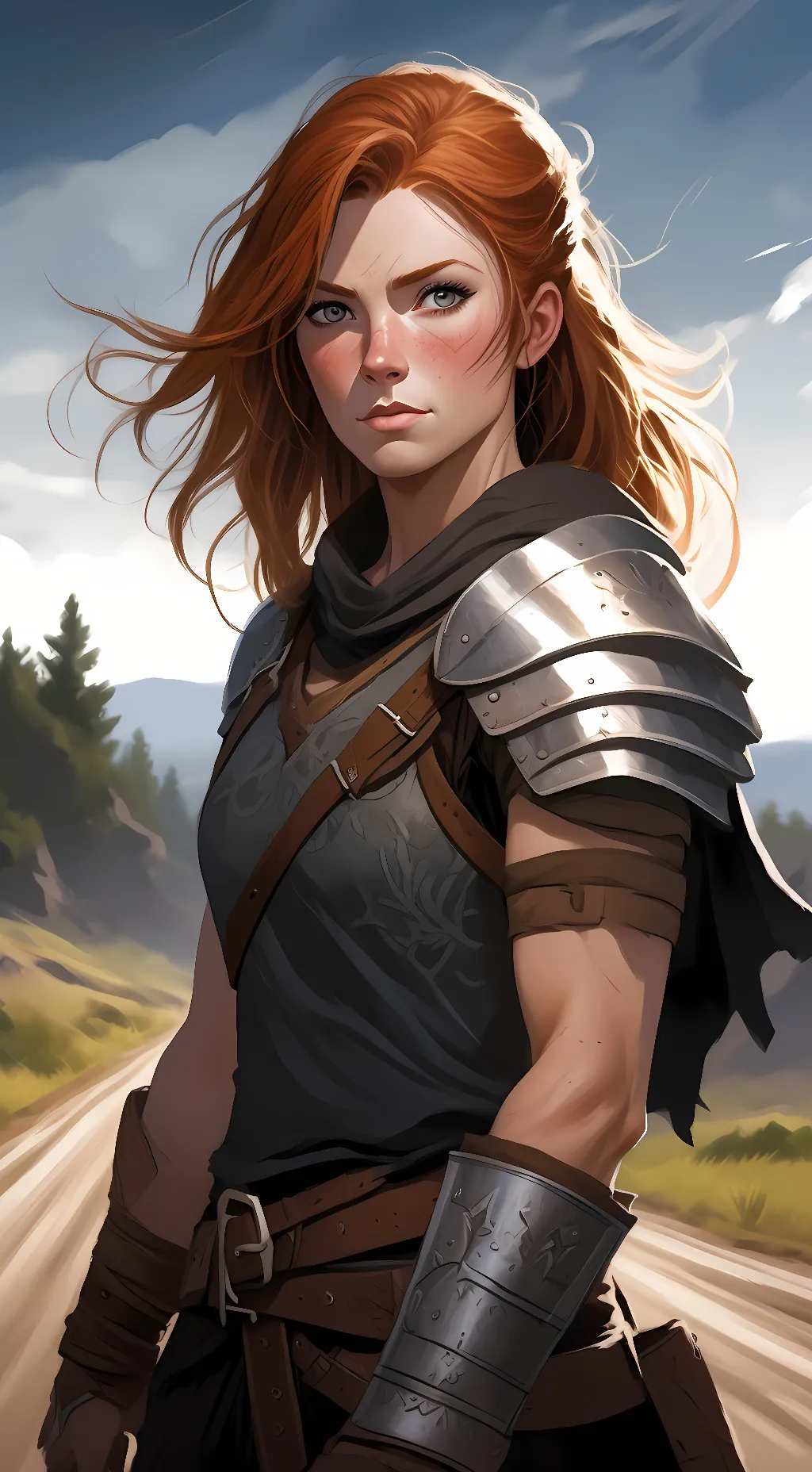 ai character: Aria Ringwall background