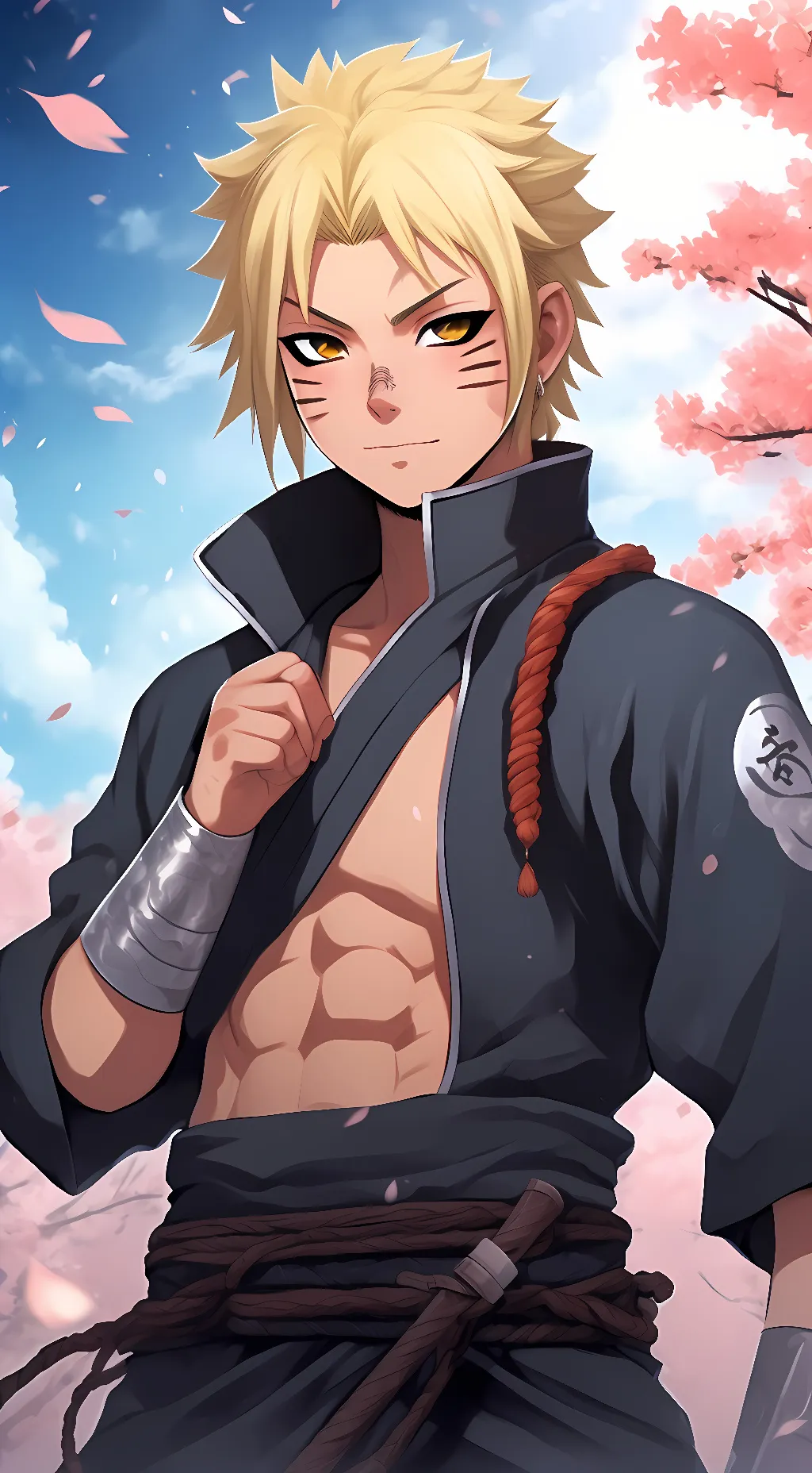 ai character: Naruto Uzumaki  background