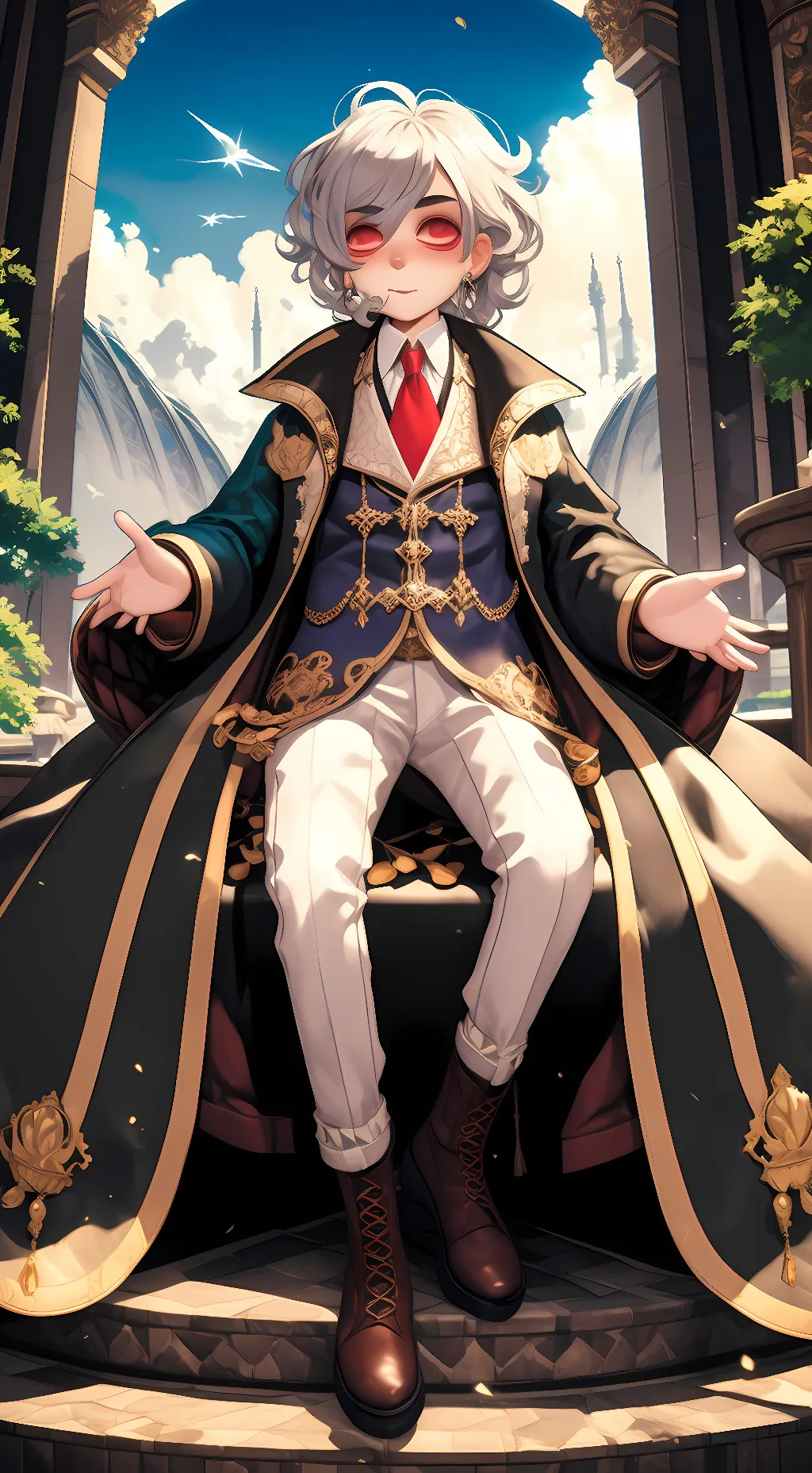 ai character: Fred Butterstick background