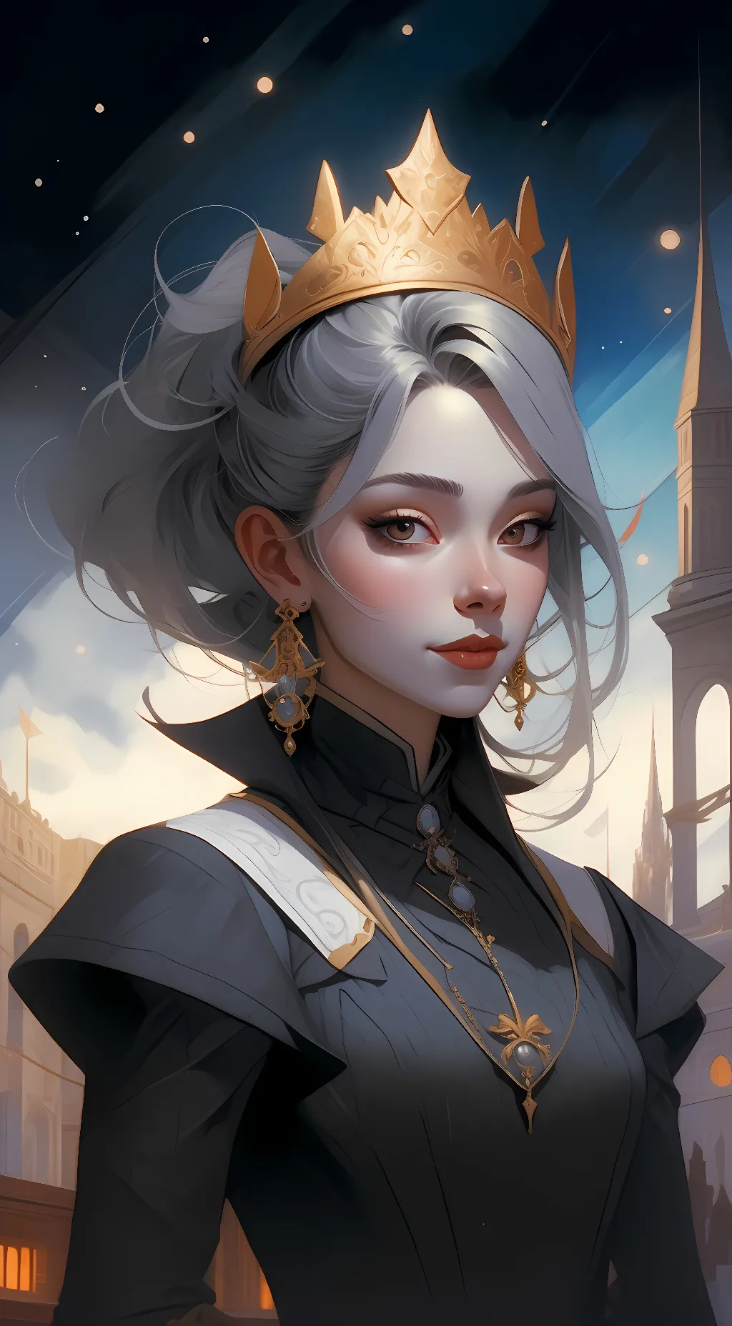 ai character: Princess background