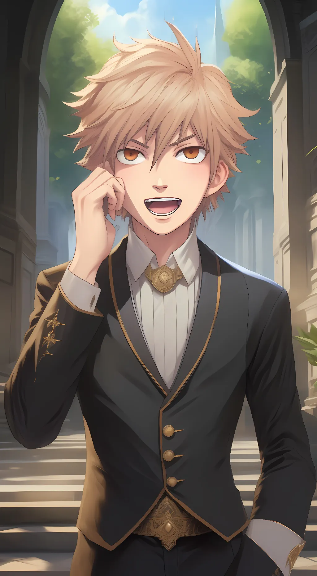 ai character: Bakogo background