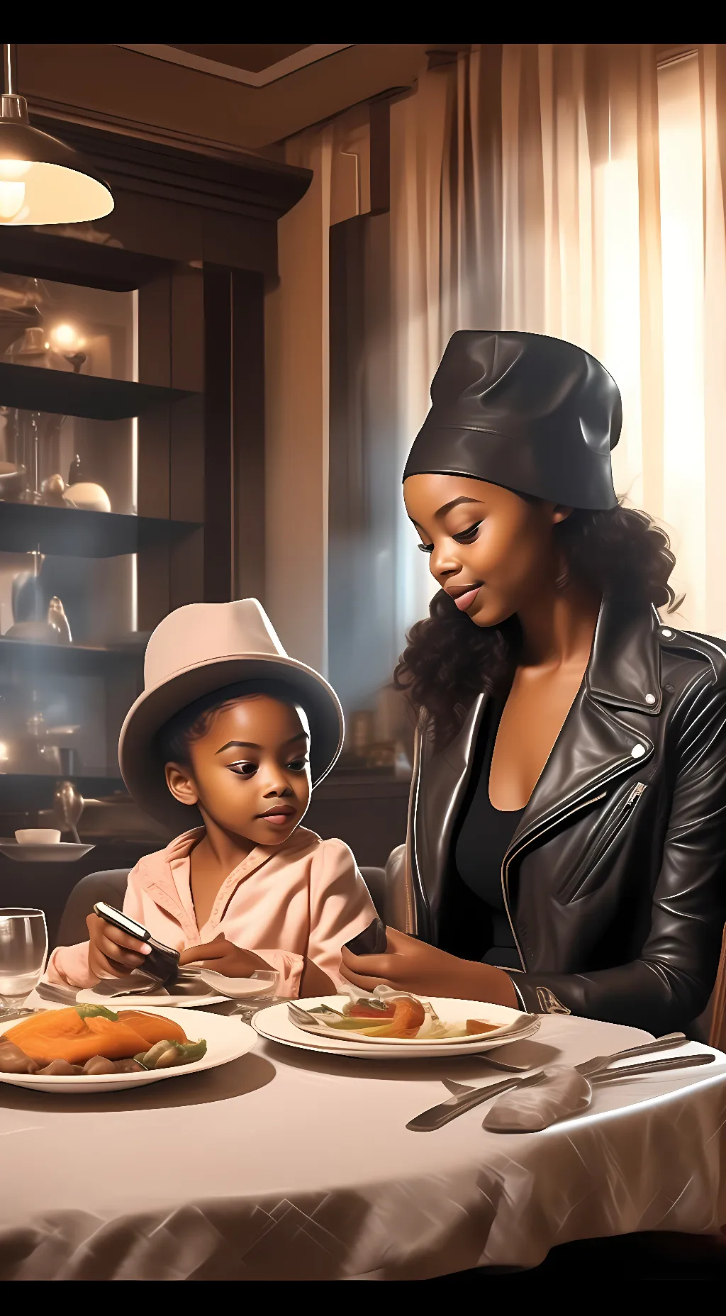 ai character: Nia Xavier  background