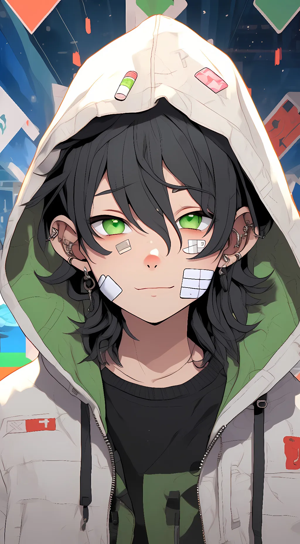 ai character: Caleb Stone background