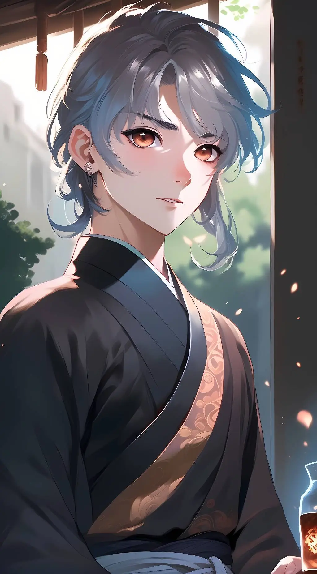 ai character: Kishi background