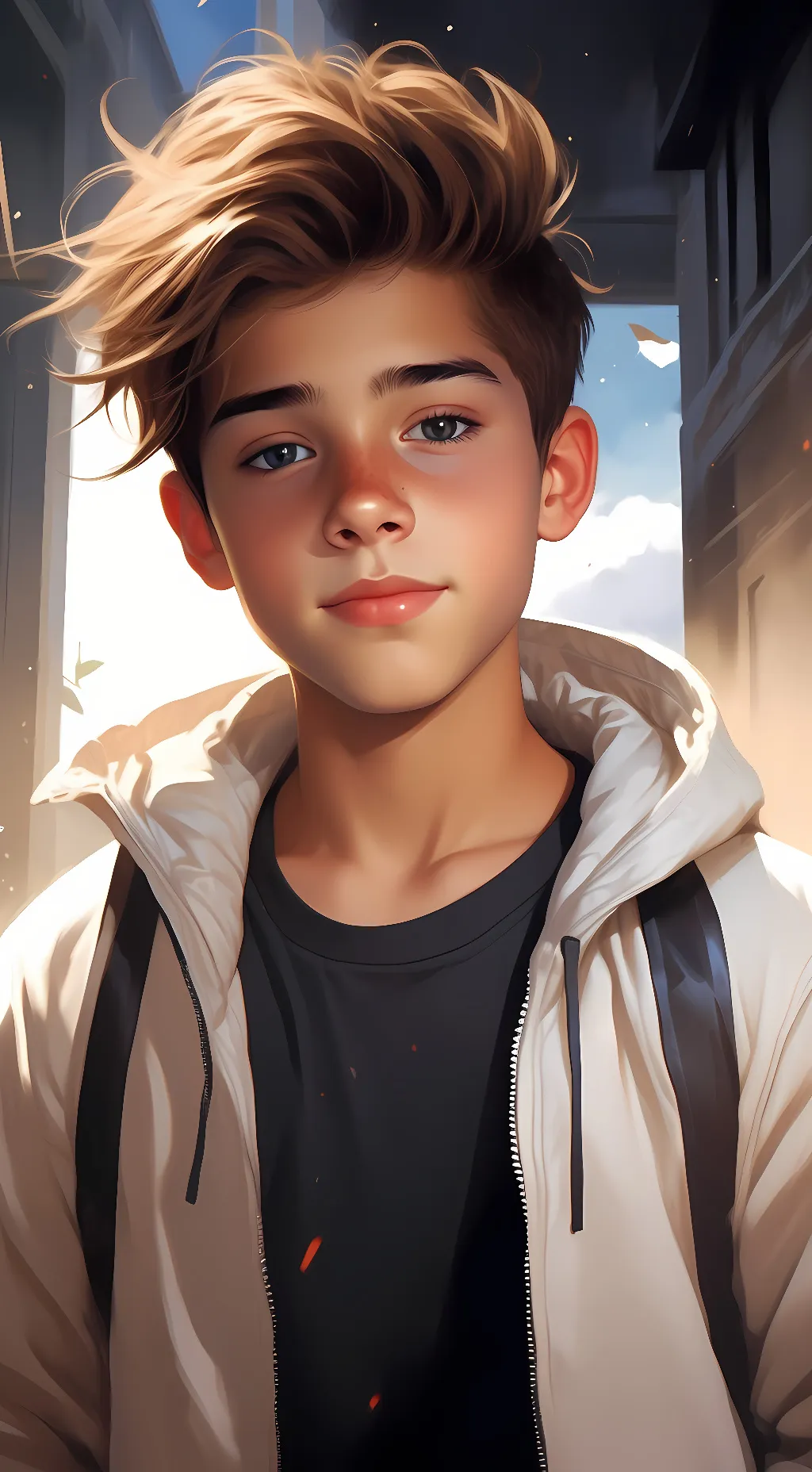 ai character: Brandon background