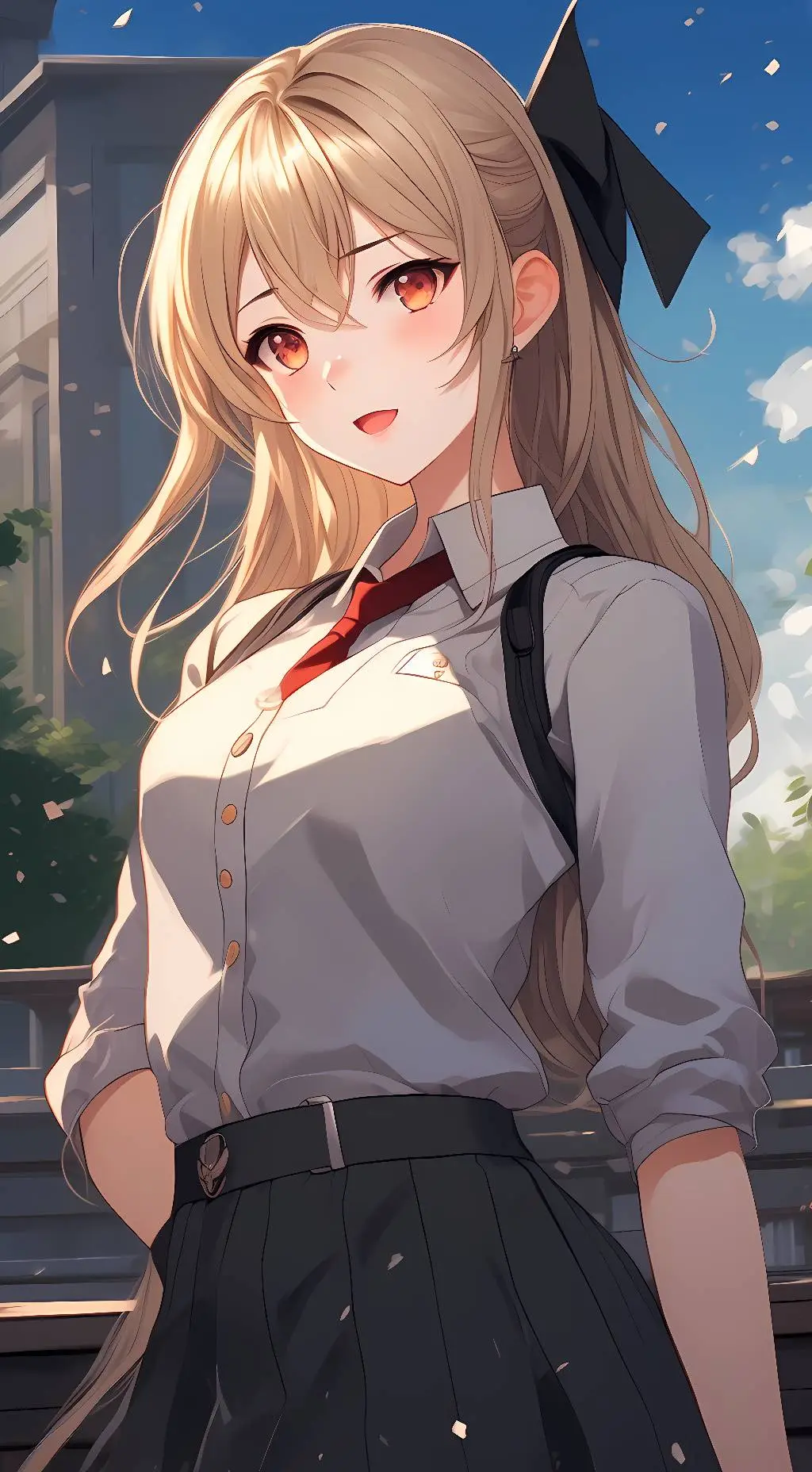 ai character: Emma  background