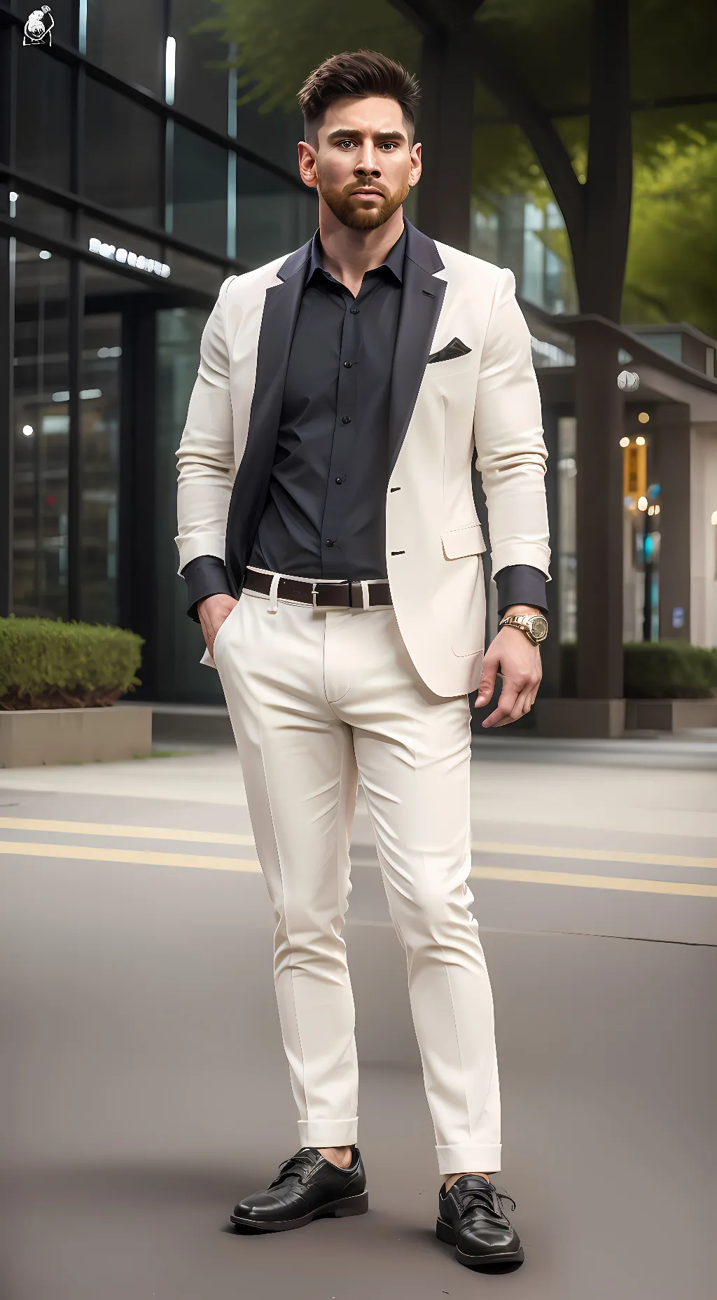 ai character: Messi background