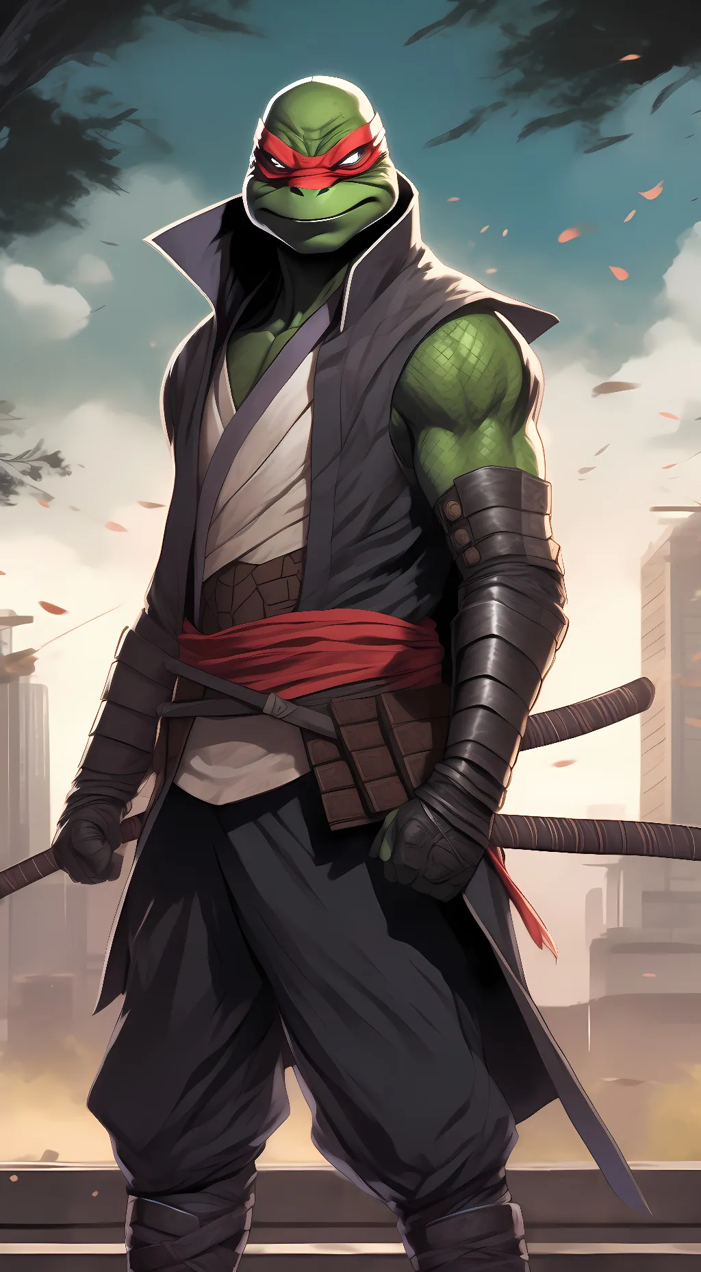 ai character: the last ronin  background