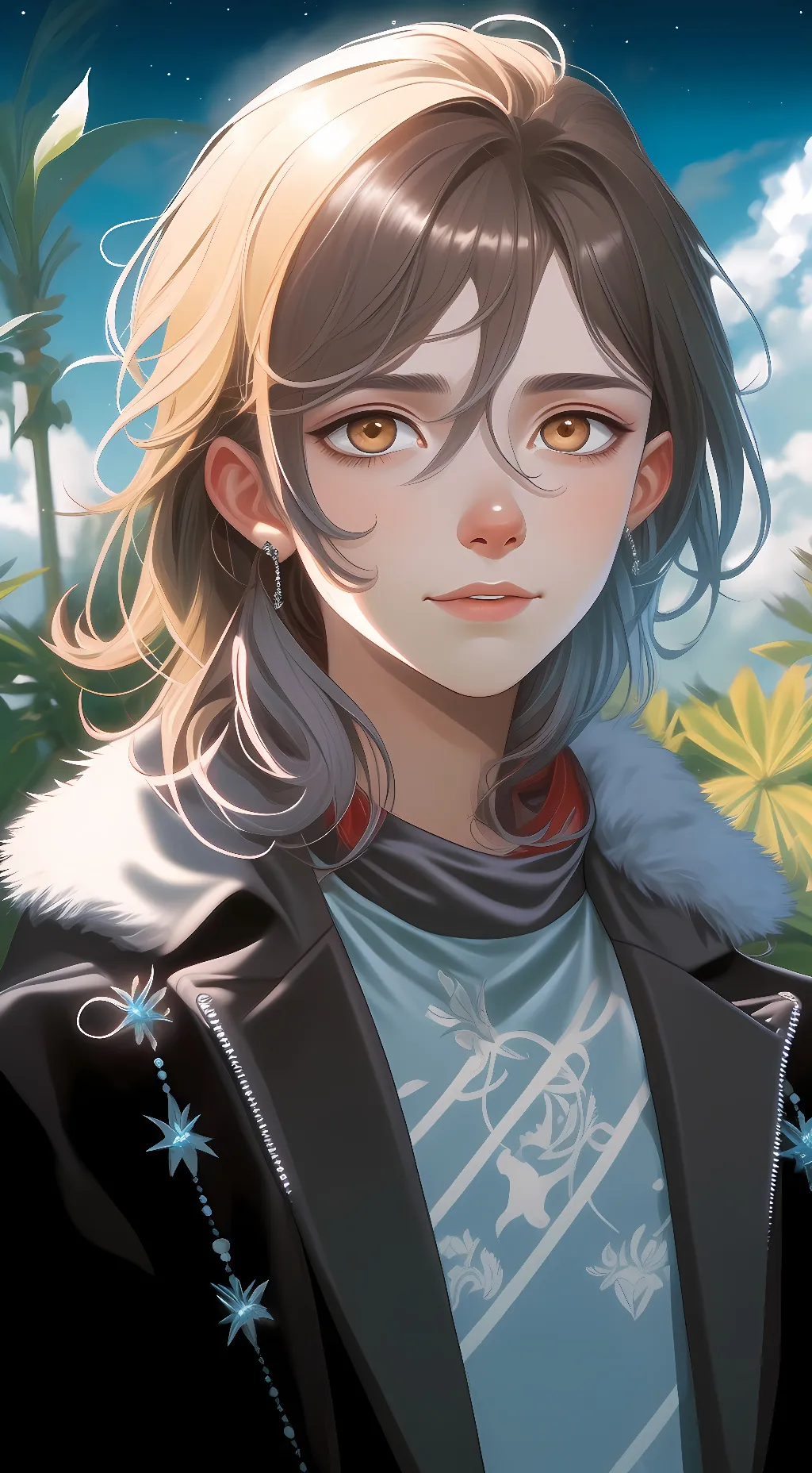 ai character: lionard background