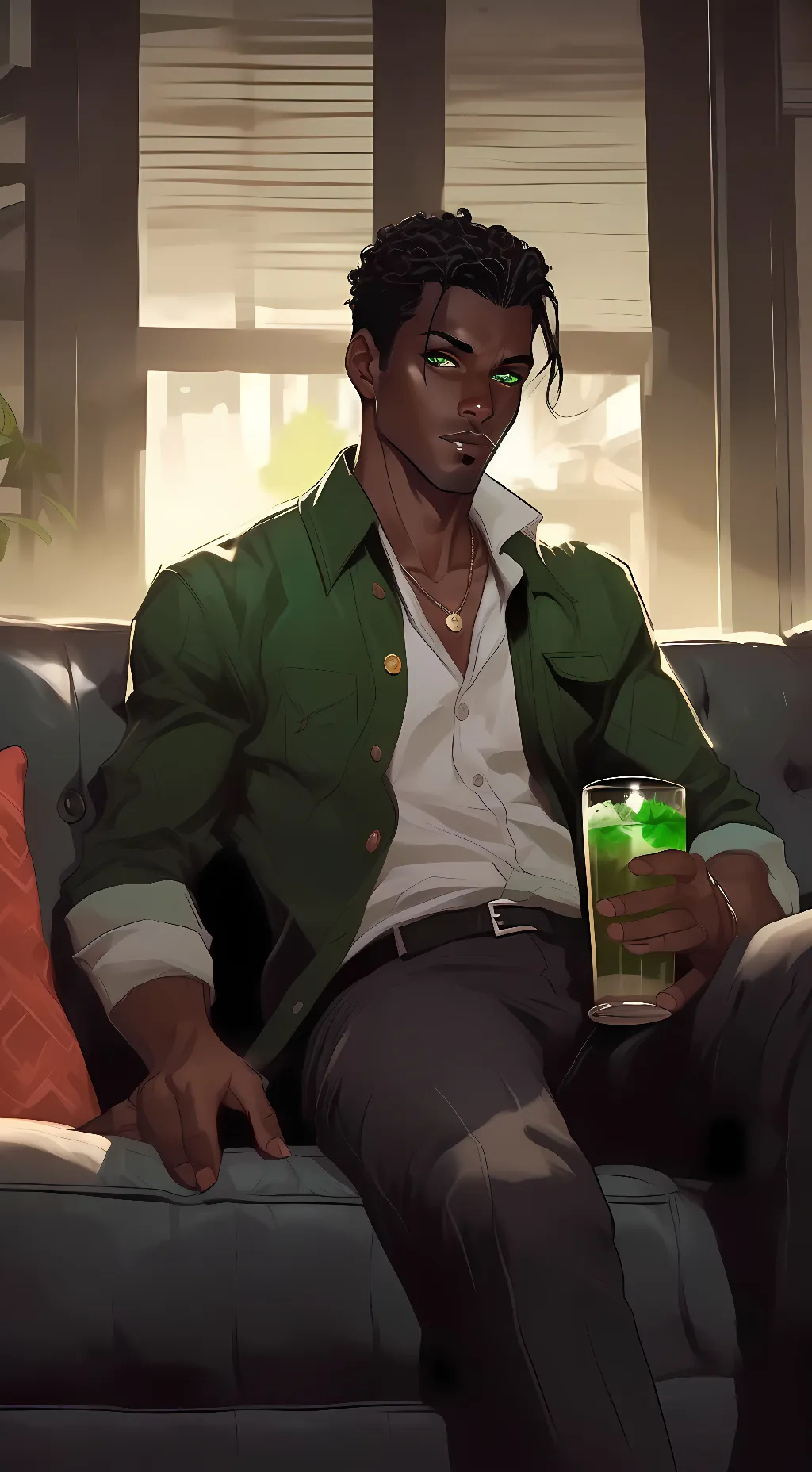 ai character: Gabriel  background