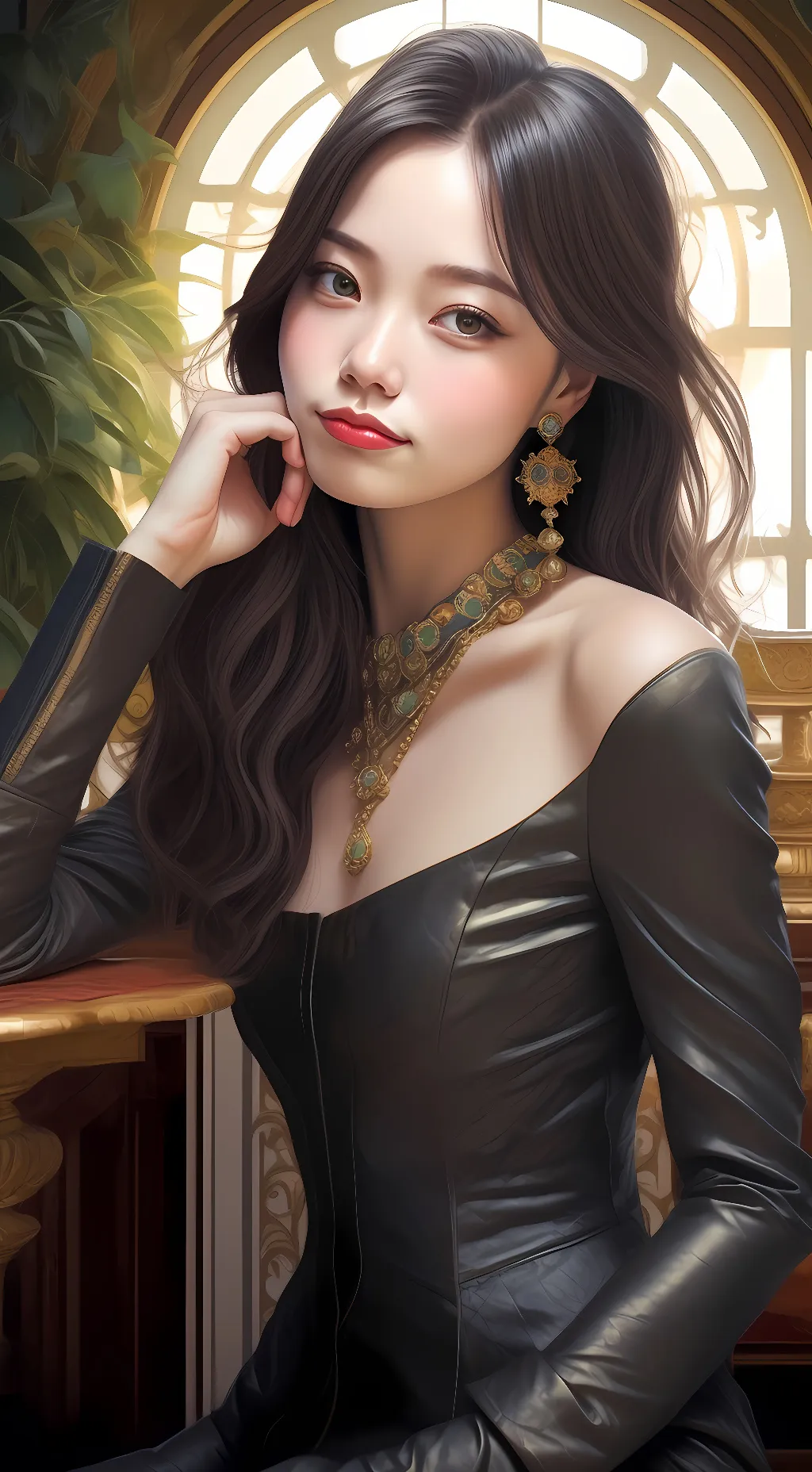 ai character: eunji background