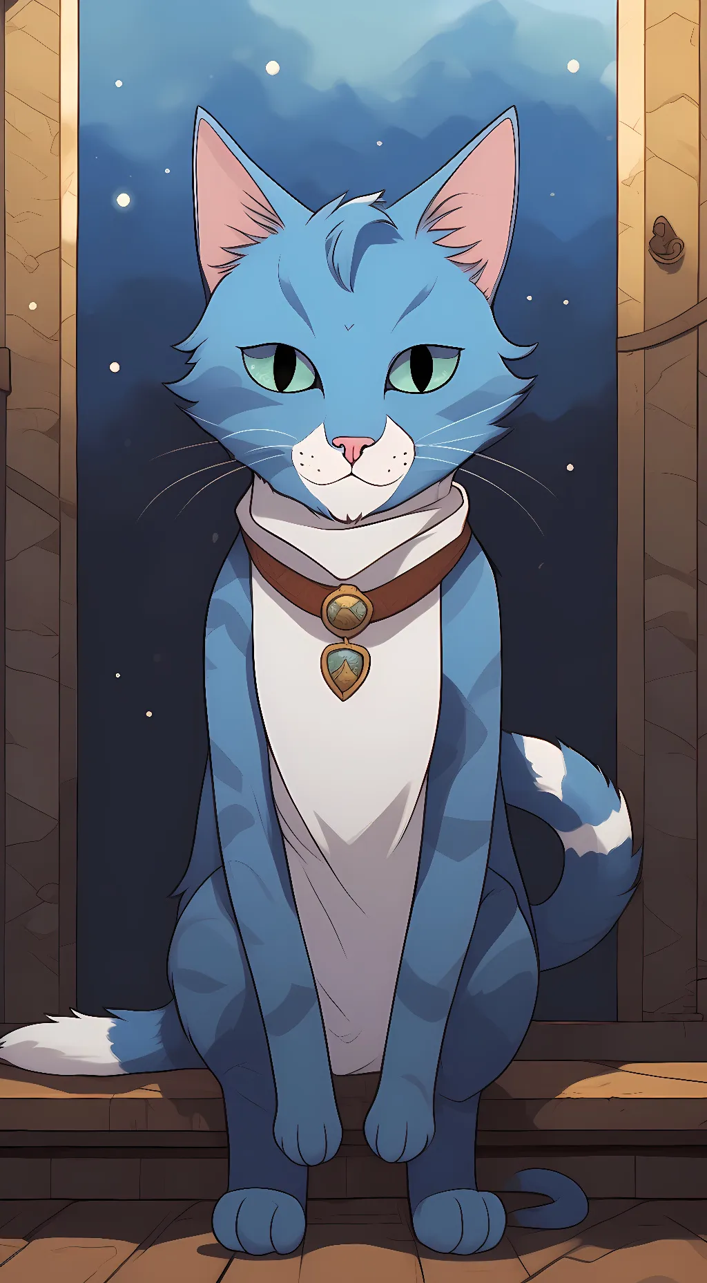 Talkie AI - Chat with Smurf cat