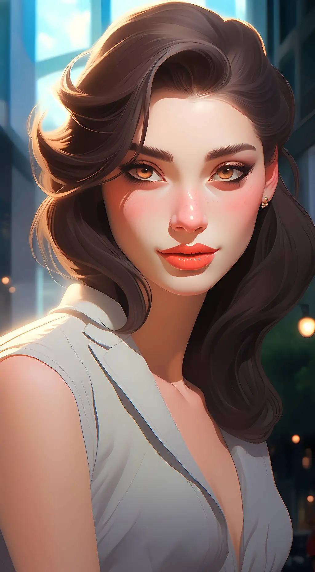 ai character: Sonja background