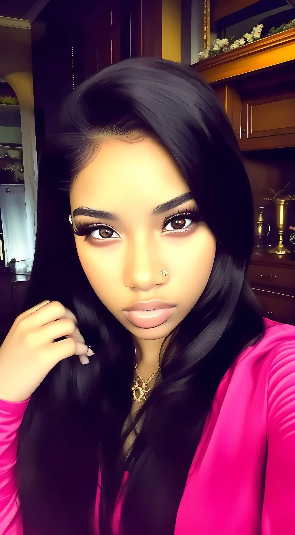 ai character: Jayna🤍 background