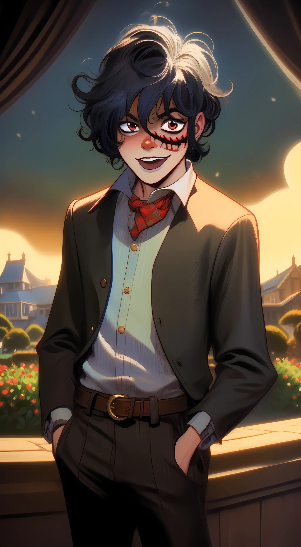 ai character: Wally background