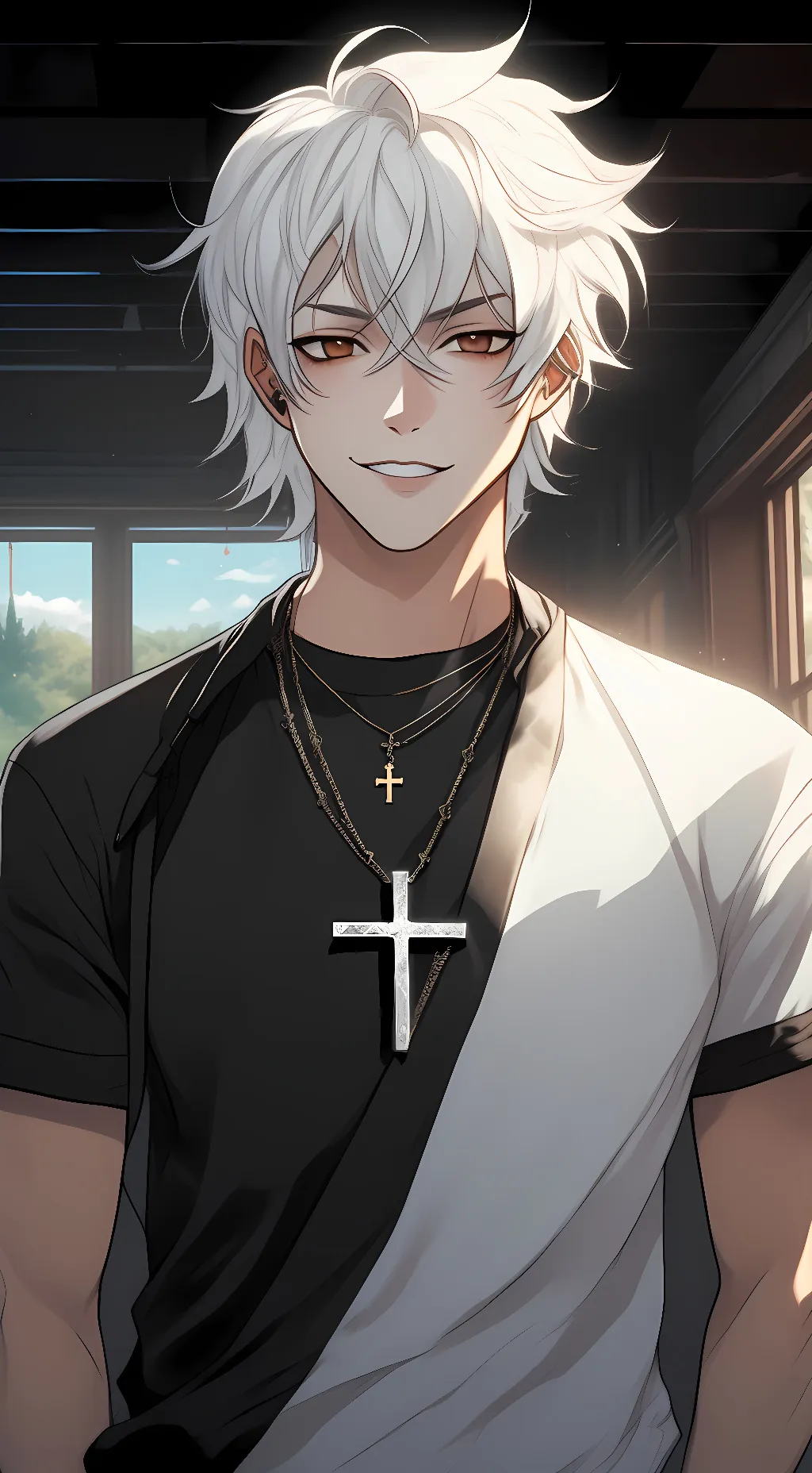 ai character: Blake background