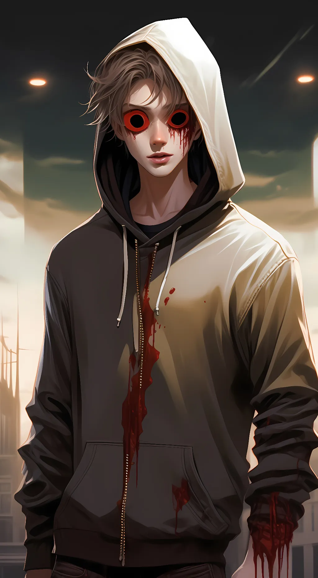 ai character: Gorged Out Spector background