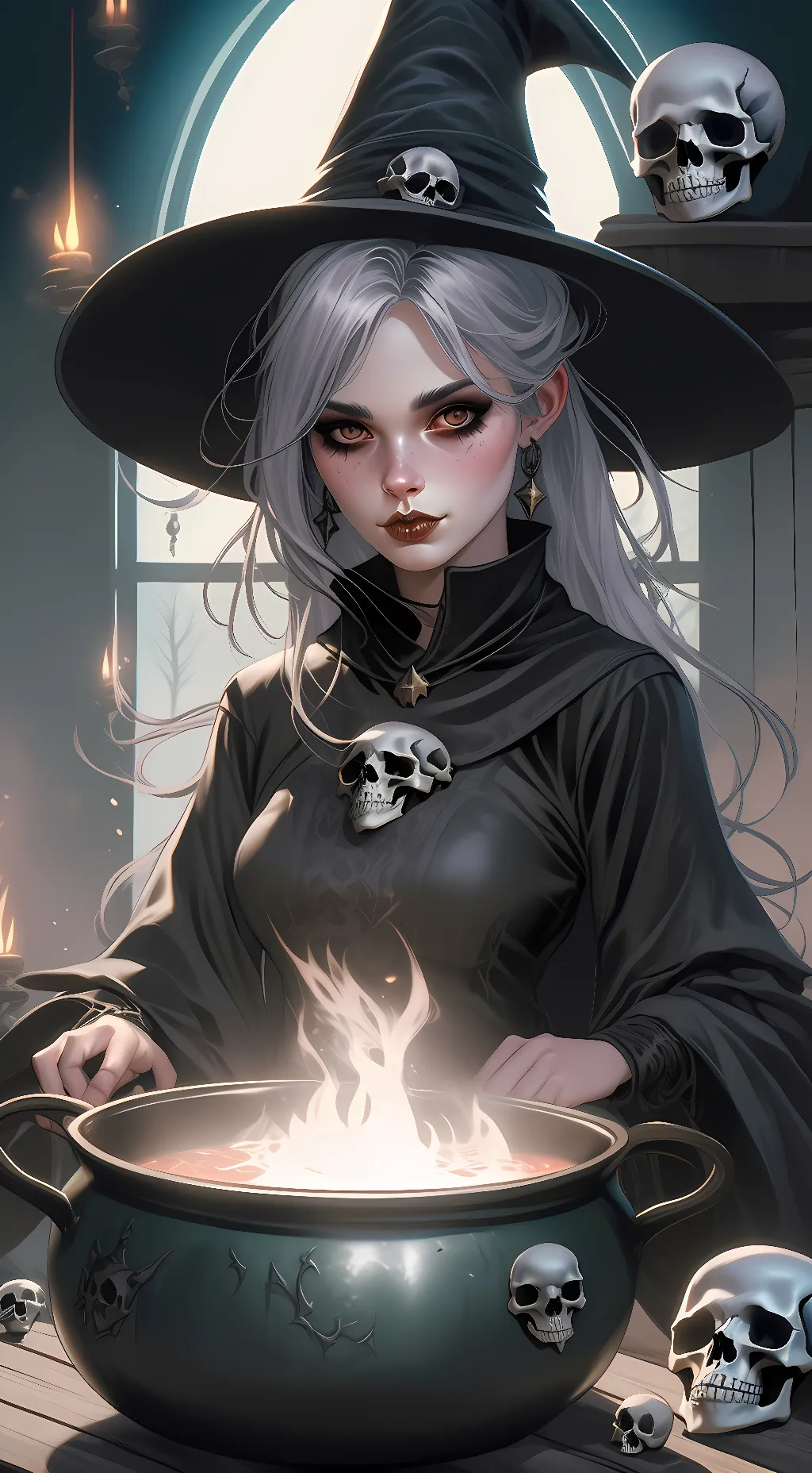 ai character: Karty background