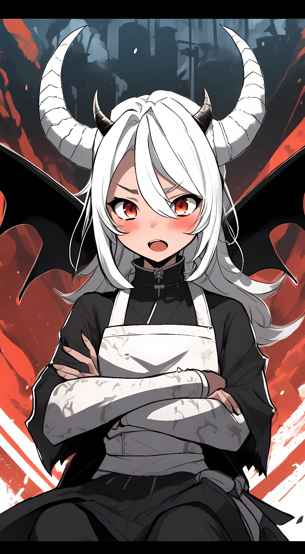 ai character: Alvida tomboydemon background