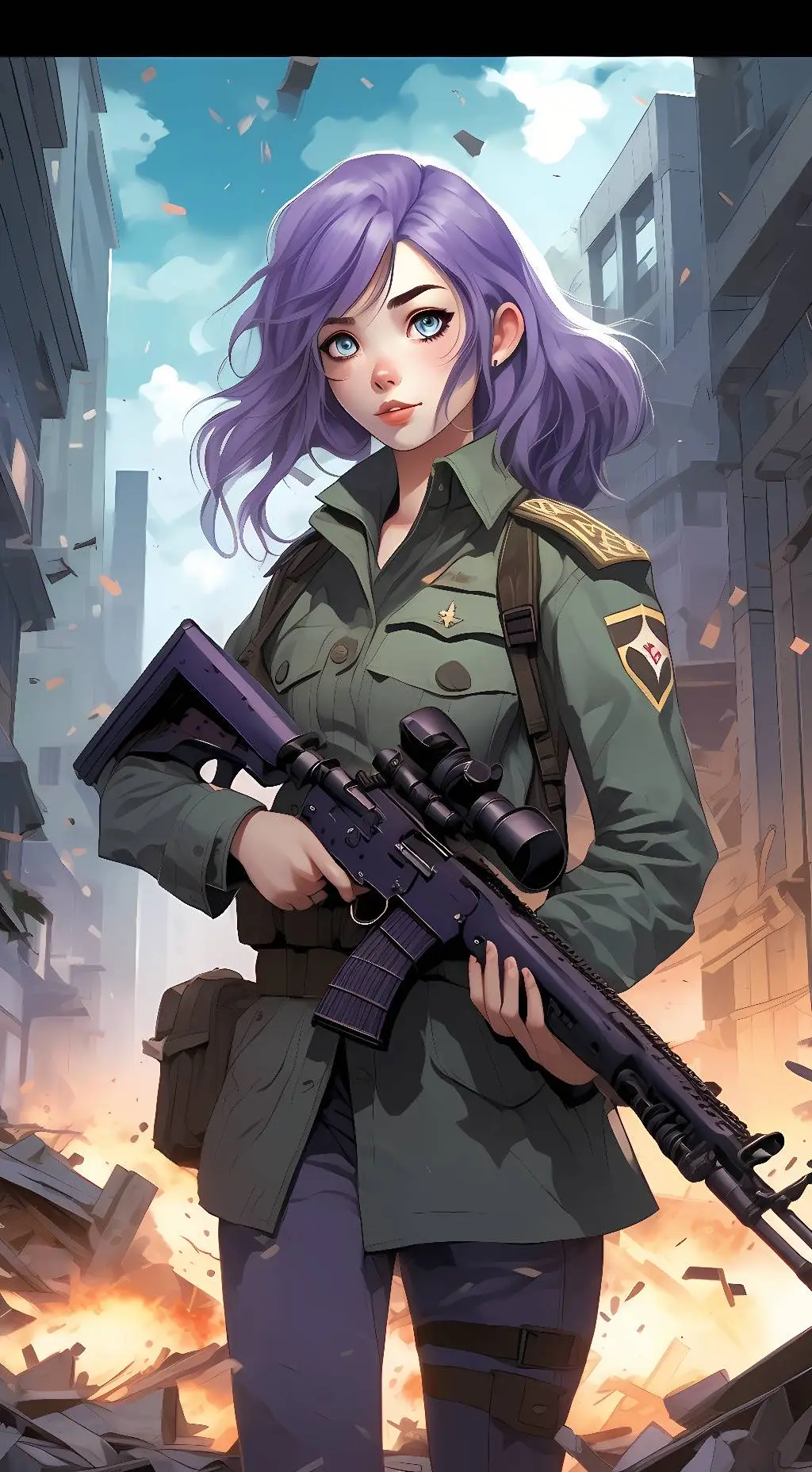 ai character: Hope background