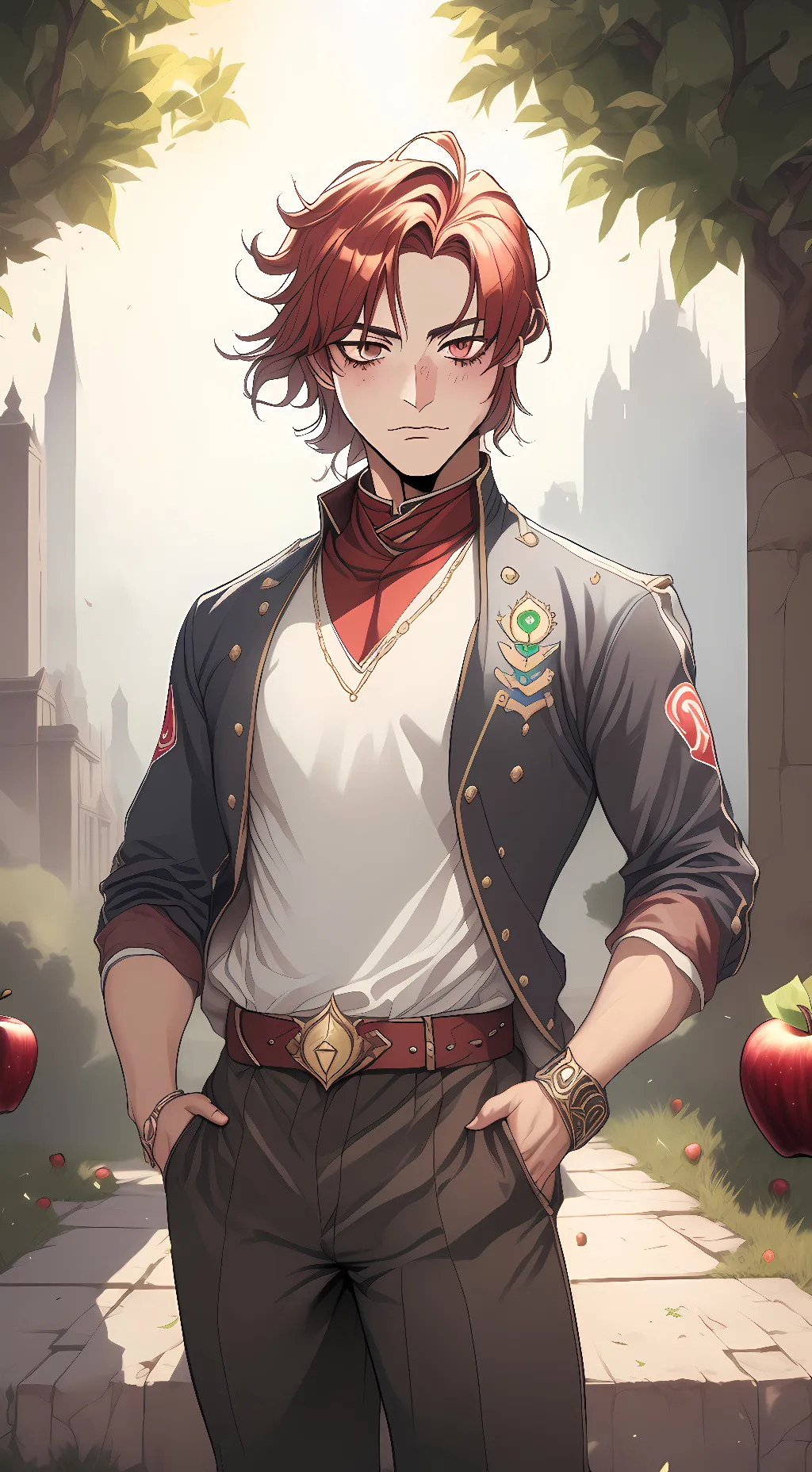 ai character: Lafayette  background