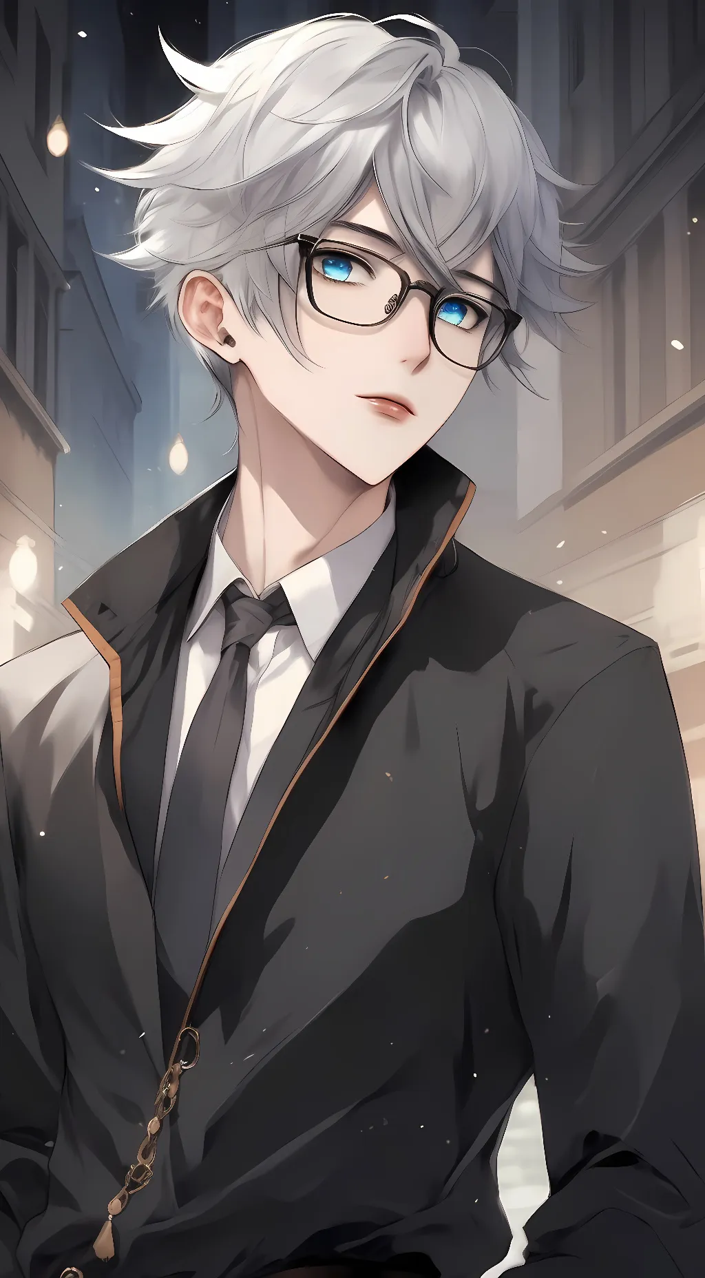 ai character: Leo background