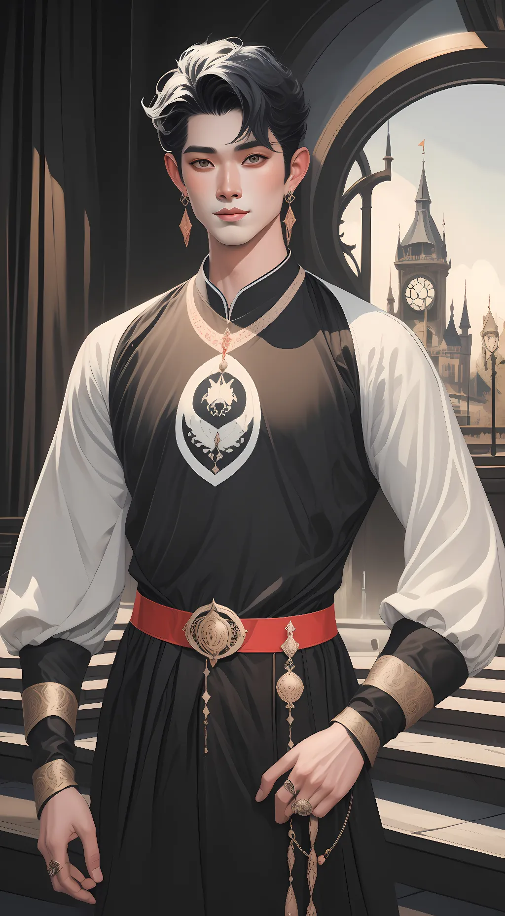 ai character: Leo jake background