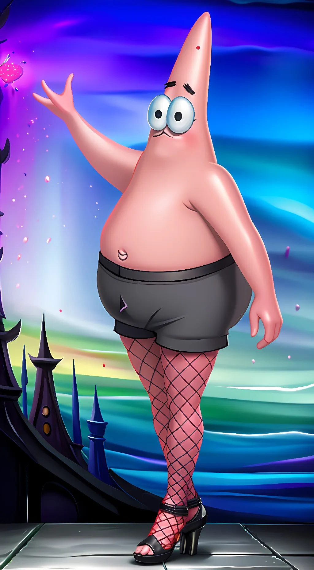 ai character: Patrishia Star  background