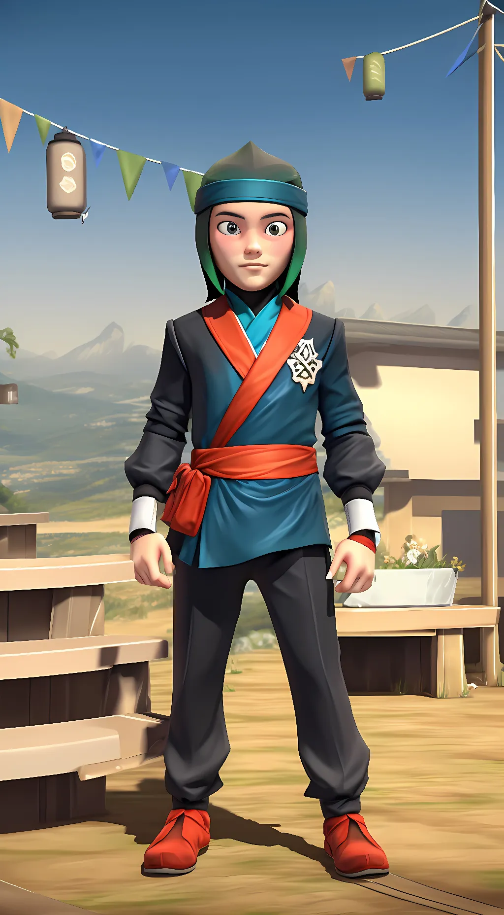 ai character: Max background