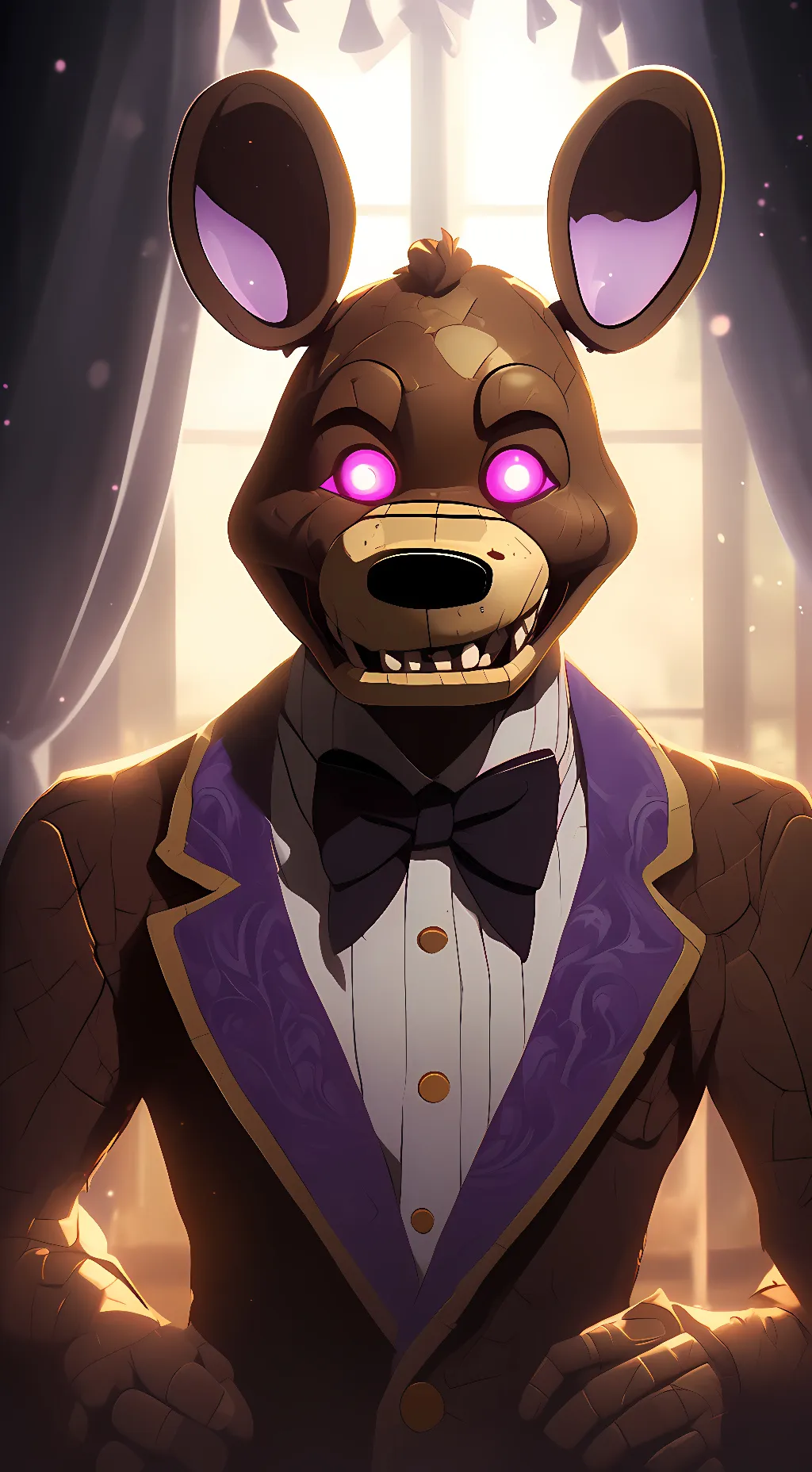 ai character: Springtrap background