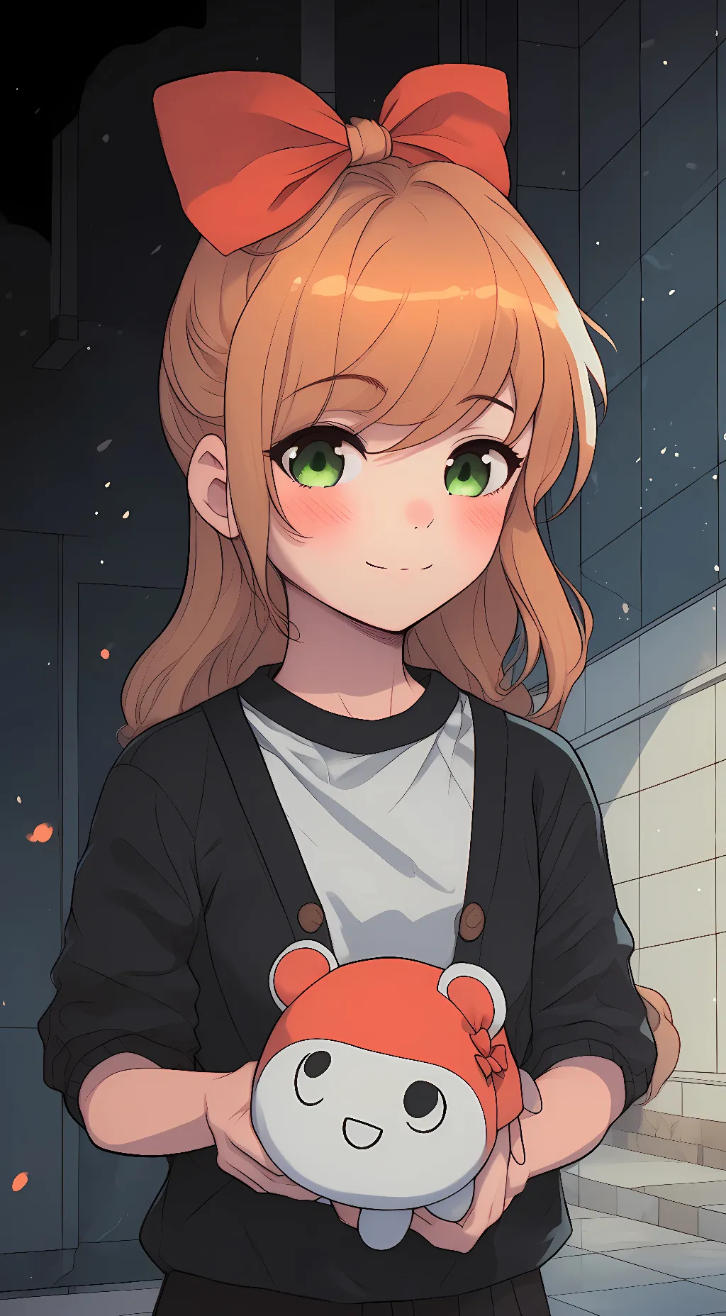 ai character: Elizabeth Afton  background