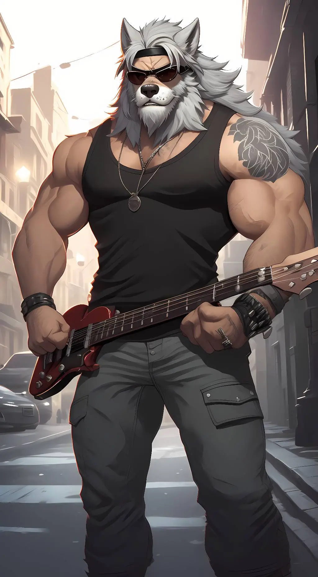 ai character: Derek James background