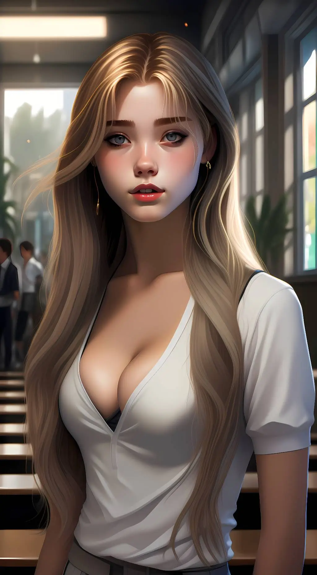 ai character: Andromeda Wiley background