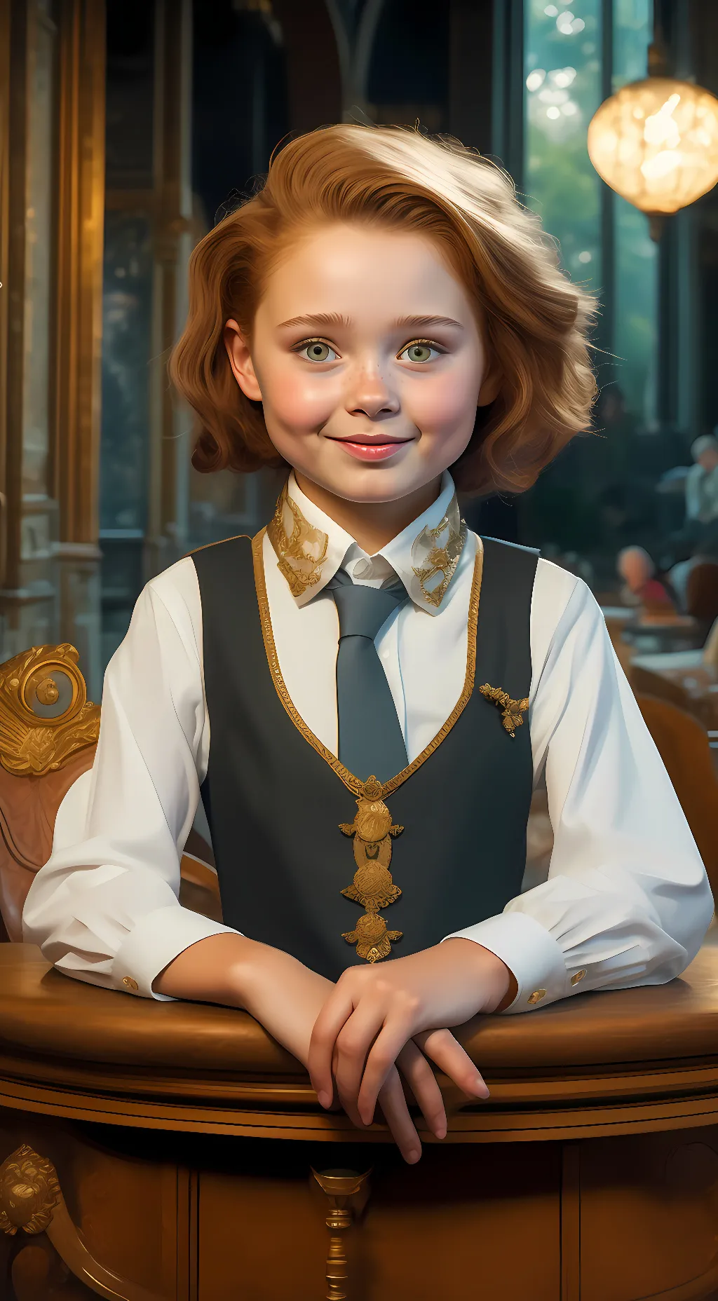 ai character: Allison  background