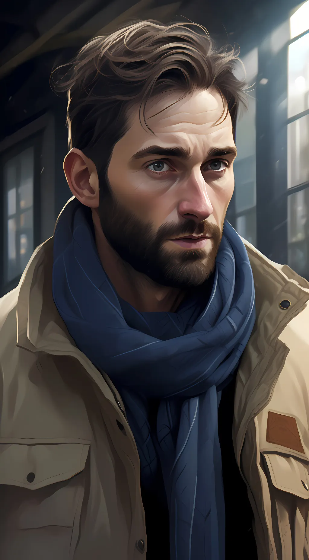 ai character: Alan Winster background