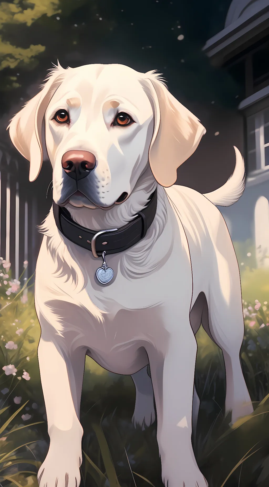 ai character: snowbark background