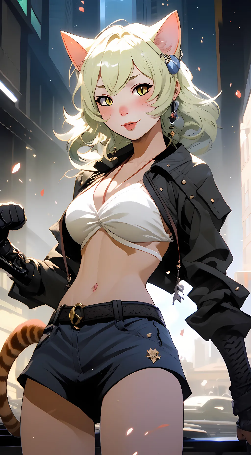 ai character: Addy background