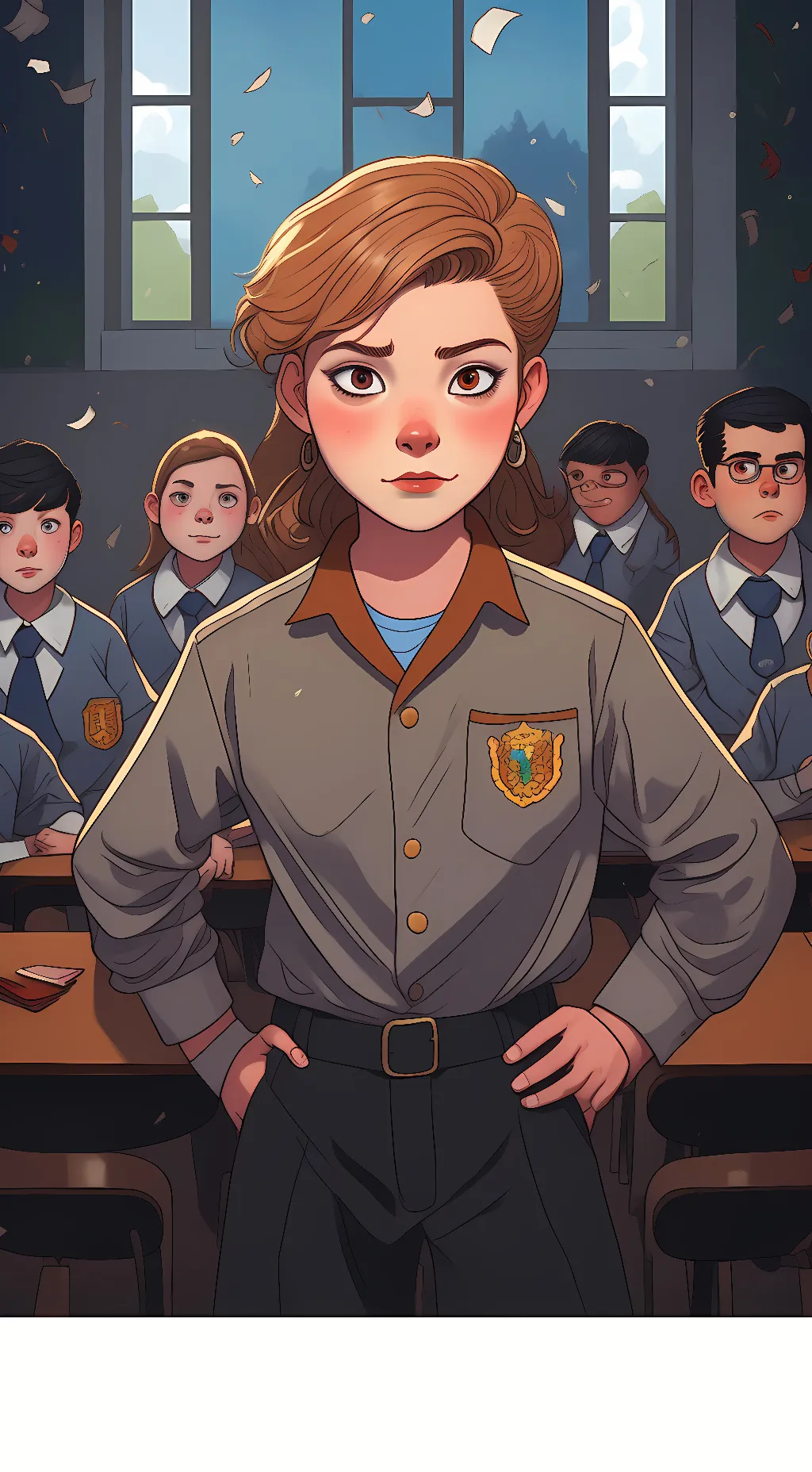 ai character: Rachel Park background