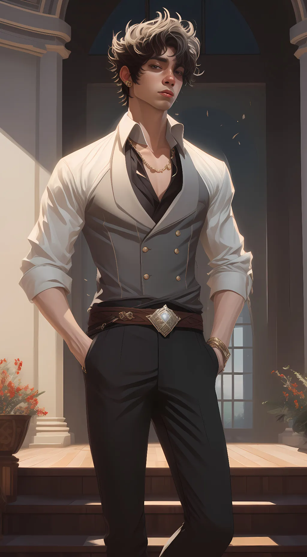 ai character: eric background