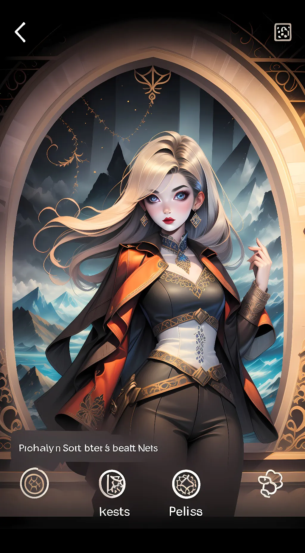 ai character: daddy background